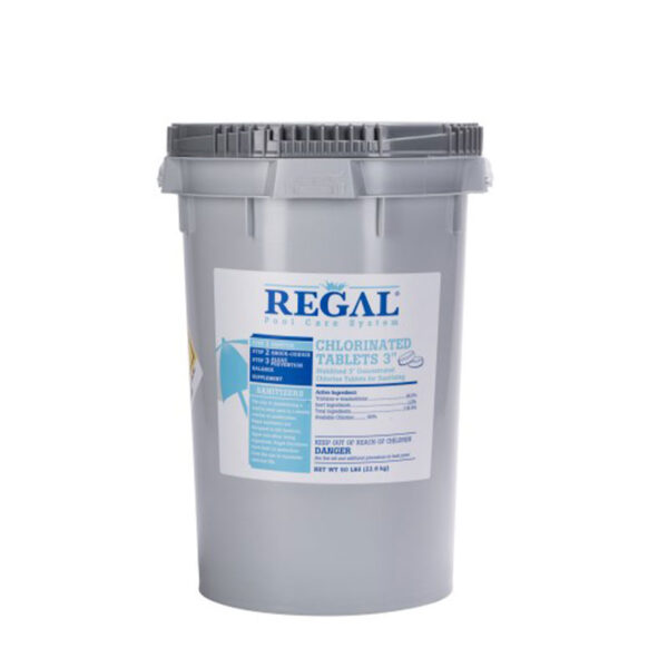 Chlorinated 3" Tabs - 50 lb Bucket